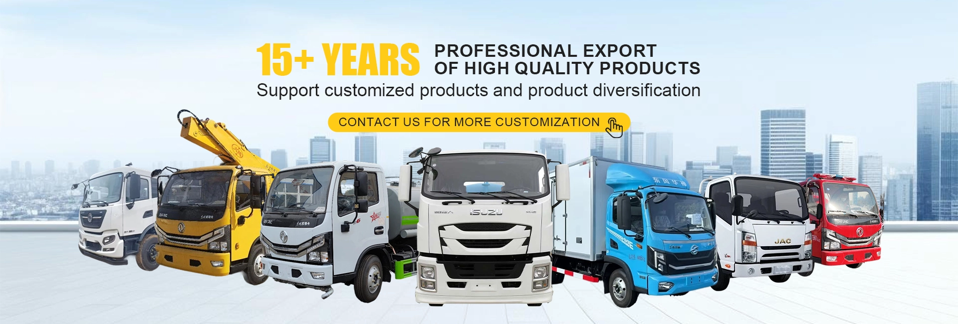 15 years of professional specialty vehicle expert