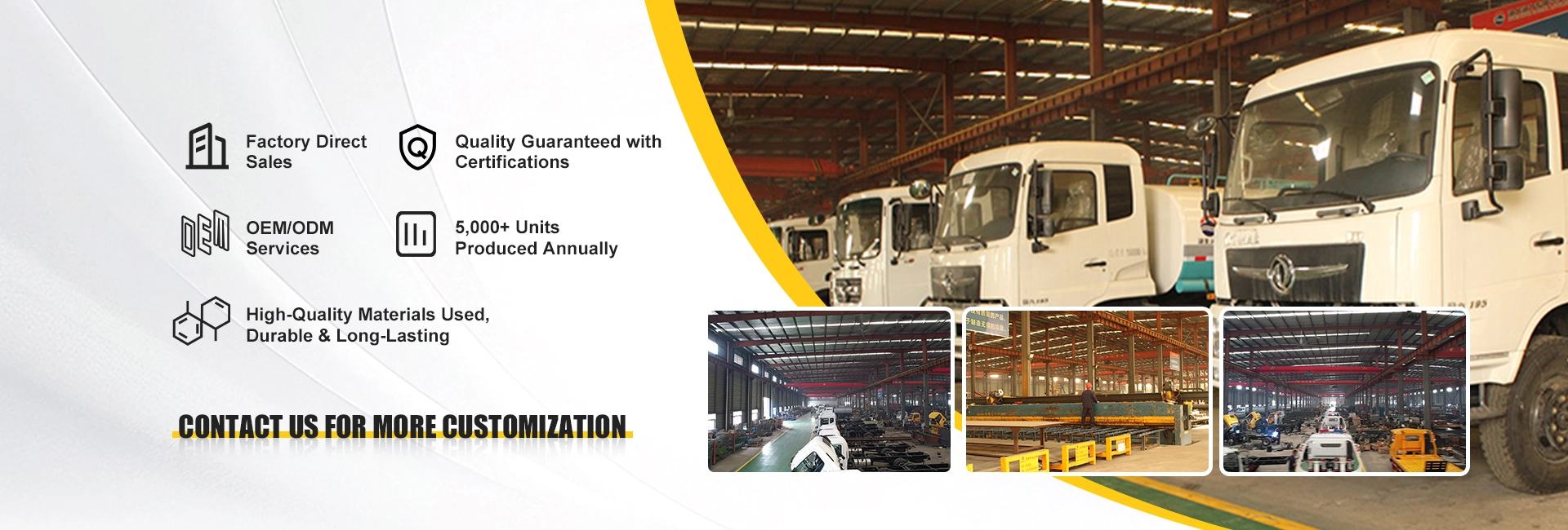 OEM specialty vehicle factory