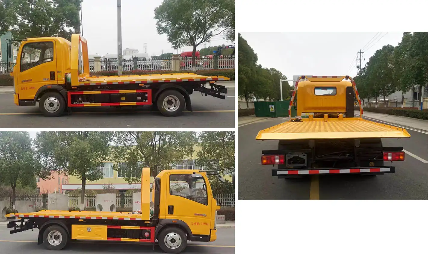 5Ton HOWO Wrecker Truck with 3600 Wheelbase