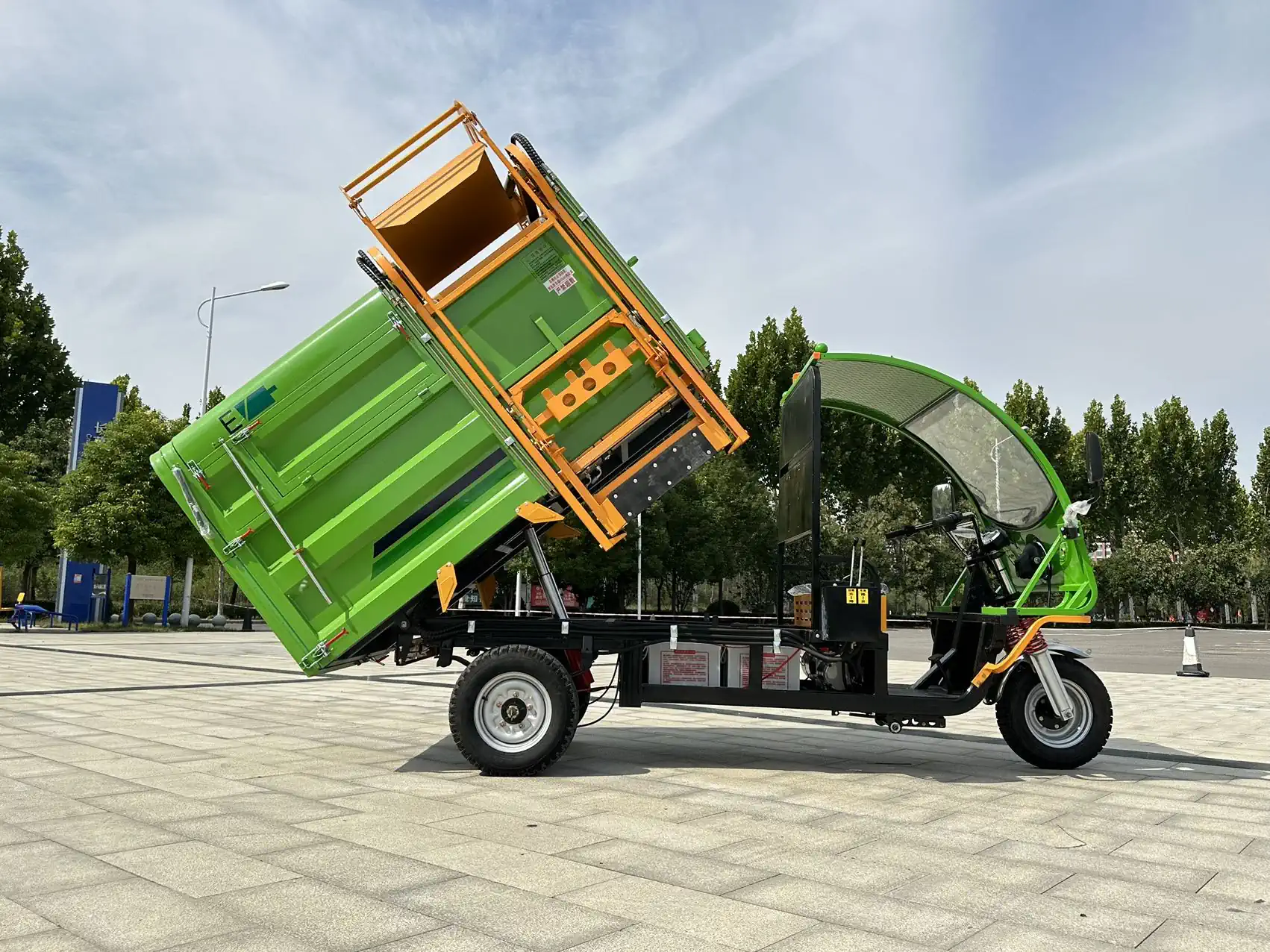 Urban Waste Management Truck