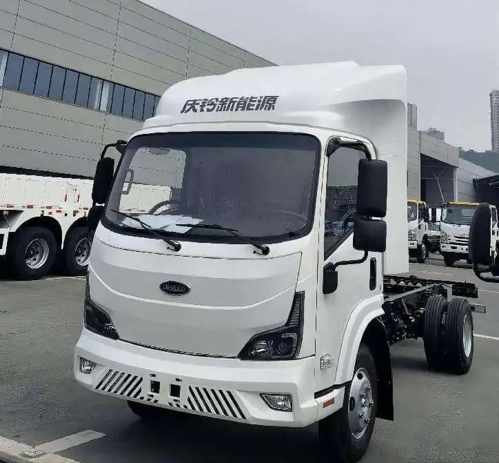 5955mm Long Wheelbase 2505kg Payload Electric Light Truck Qingling EVM100 (RHD)