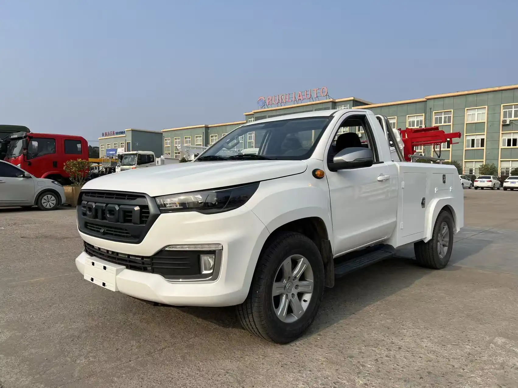 FOTON Part-time 4WD Road Wrecker Truck 3 Ton Towing Capacity for Vehicle Recovery & Road Clearance