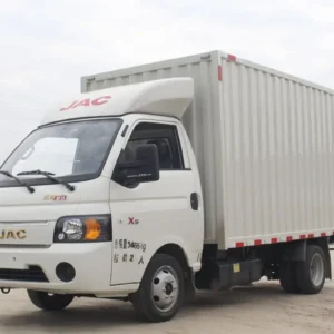 JAC Kaida X5 Light Duty Freezer Truck FRP XPS Insulated Box with Rear Twin Tires