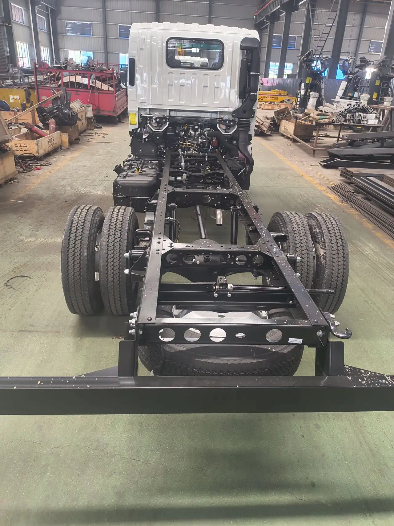 JAC N20 Cargo Truck with 7.00R16LT 12PR Tires and Air Conditioning for Sale
