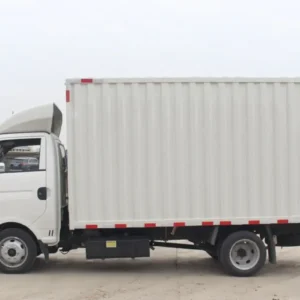 JAC box truck with 5-speed manual transmission